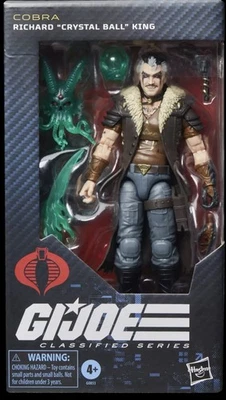 HASBRO G.I. JOE CLASSIFIED SERIES #159 RICHARD CRYSTAL BALL KING 6" In Hand - Image 1 of 4
