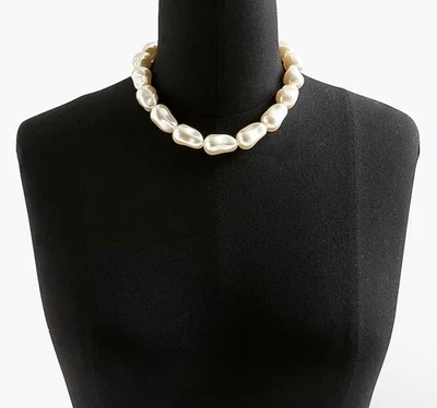 NUEVO CON ETIQUETAS J.CREW Collar Grande Efecto Perla | $59.50 Foto 1 de 4