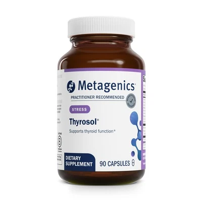 Metagenics Thirosol - Suplemento vitamínico y mineral para apoyar la tiroides saludable... Foto 1 de 4