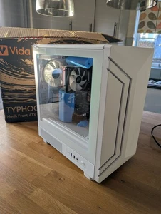 White Gaming PC Tower - Picture 1 of 6