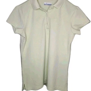 Columbia PFG Womens Small Omni-Shade Polo Shirt Mint Green Hiking Fishing Golf - Picture 1 of 8