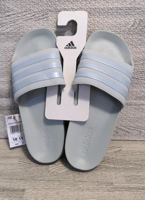 Adidas Adilette Ducha Mujer 11 Hombre 10 Gris Claro Deslizables IG8776 Nuevo Foto 1 de 4
