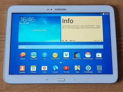 Samsung Galaxy Tab 3 10.1 GT-P5210 16GB WiFi white frost Tablet - Bild 1 von 4