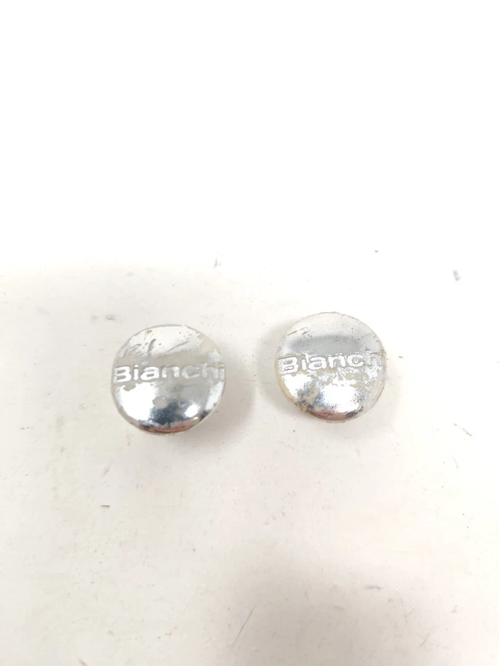 CP vintage tappi manubrio handlebar cap caps Bianchi bici bike corsa road  - Изображение 1 из 1