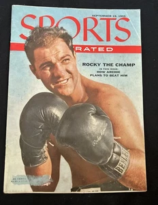 Revista Sports Illustrated 19 de septiembre de 1955 edición original Rocky Balboa - Imagen 1 de 13