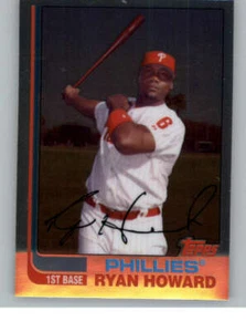 2008 Topps Chrome Trading Card History #TCHC21 Ryan Howard (ref 137688) - Picture 1 of 2