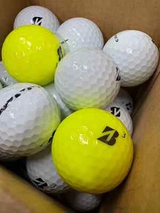 24 Bridgestone Tour B RXS Used Golf Balls 4A/5A Mint/Near Mint Mix - Picture 1 of 3