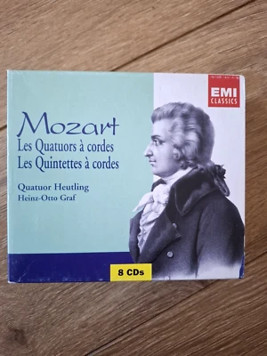 Wolfgang Amadeus Mozart: Les Quatuors, Quintettes a cordes: 8CD Boxset & Booklet - Image 1 of 4