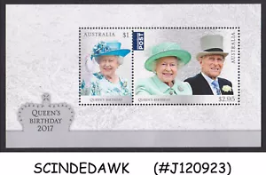 AUSTRALIA - 2017 QUEEN'S BIRTHDAY - MIN. SHEET MINT NH - Picture 1 of 1