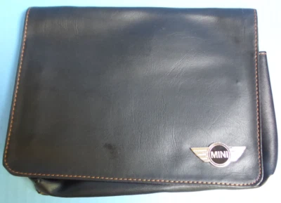 MINI/MINI COOPER LEATHER CASE FOR OWNERS MANUAL OPERATORS GUIDE USER GUIDE - Image 1 of 3