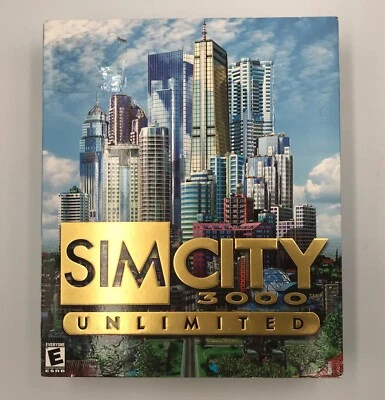 SEALED Sim City 3000 Unlimited | BIG BOX PC CD ROM | FACTORY SEALED - Image 1 of 4