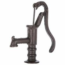 Small Decorative Non Working Table Top Cast Iron Farmhouse Water Pump 9" Tall â€¦