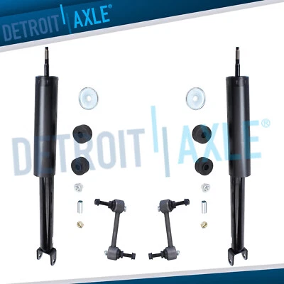 Conjunto de amortiguadores traseros barra estabilizadora extremo eslabones kit para Ford Taurus Lincoln MKS Foto 1 de 4