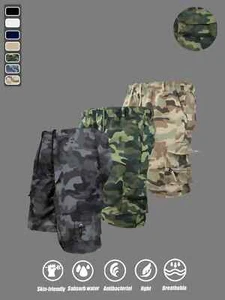Pantalones Cortos de Carga Militar de Verano para Hombres Pantalones Tácticos Informales Bolsillo Grande Exterior - Imagen 1 de 20