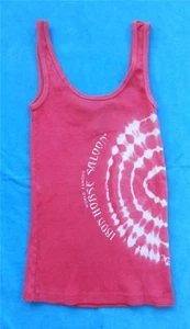 IRON HORSE SALOON ~ Pink Tank Top ~ Motorcycle BIKE WEEK - Size Women SMALL - Picture 1 of 5