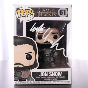 Kit Harington Signed Game of Thrones Jon Snow Funko Pop 61 Beckett Witnessed - Picture 1 of 6