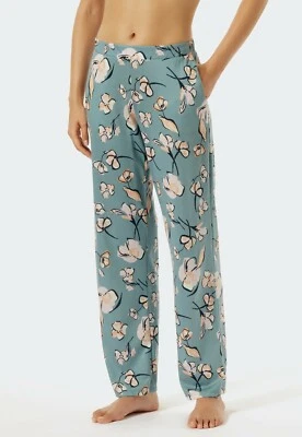 SCHIESSER Damen Mix & Relax Hose atmungsaktiv Pyjamahose Schlafhose 36-48 S-4XL - Bild 1 von 3