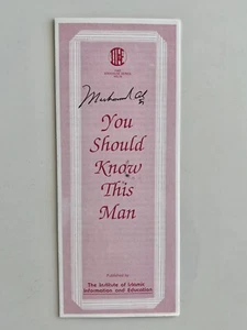 Muhammad Ali Signed Pamphlet, Genuine Autograph, The G.O.A.T. - Picture 1 of 20