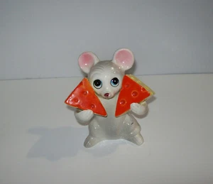 Vintage MID CENTURY Topo che tiene formaggio zeppe sale e pepe shaker, GIAPPONE - Foto 1 di 12