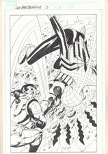 Last Hero Standing #3 p.4 - Spider-Girl Action Splash 2005 art by Scott Koblish