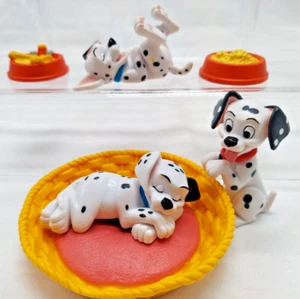 Disney 101 Dalmatians 6pc Set Figures Puppies Dogs 2.5 in Approx - Picture 1 of 7