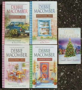 5 PBs/9 Novels DEBBIE MACOMBER Complete HEART OF TEXAS+1 MIDNIGHT SONS Price Cut - Picture 1 of 1