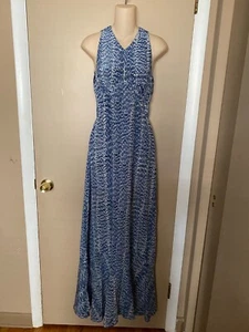 DEREK LAM LADIES SILK LONG DRESS MADE IN ITALY SIZE 4 NEW. - Picture 1 of 8