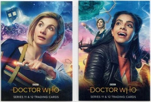 Doctor Who - BBC Series 11 & 12 - HP1 & UKP1 General Distribution Promo Card Set - Picture 1 of 5