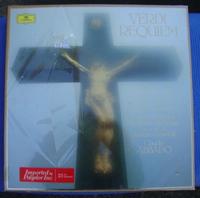 Giuseppe Verdi "Missa Da Requiem"  ABBADO 2(x) LP Vinyl Box Set -Made in Germany - Image 1 of 2