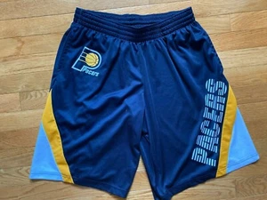 UNK Indiana Pacers Men's Sz L Supreme Mesh NBA Performance Shorts FloJo Jersey - Picture 1 of 4