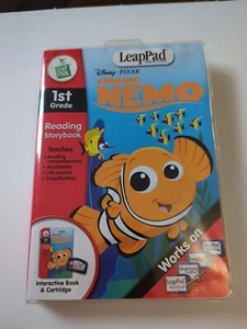 Leap Pad Finding Nemo Leap Frog Interactive Book & Cartridge - Picture 1 of 4