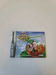Super Monkey Ball Jr. (Nintendo Game Boy Advance, 2002) Manual Only - Bild 1 von 2