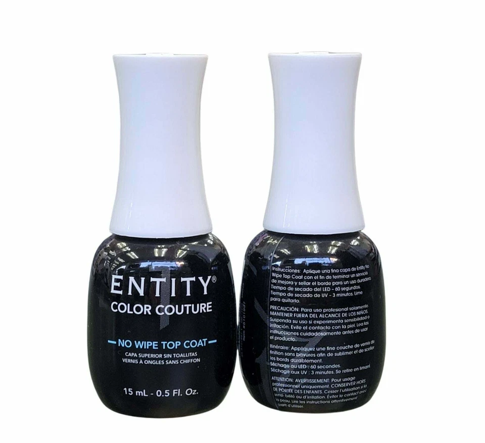 Entity Soak Off Gel Non-WipeTop Coat 0,5oz Brandneuware 2021 - Bild 1 von 1