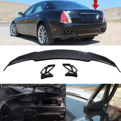 Universal V-STYLE Rear Trunk Racing Spoiler Wing Fit For Maserati Quattroporte Foto 1 de 4