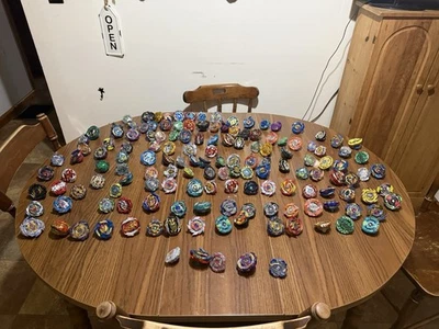 Beyblade Burst With Launchers And Stadiums EVERYTHING IN PICTURES IS INCLUDED - Image 1 of 3