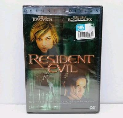 Resident Evil (DVD) Deluxe Edition  Screen Gems 2002 (New Sealed) - Image 1 of 2