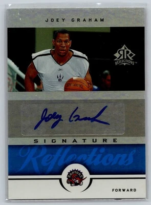 2005-06 Upper Deck NBA Reflections Signature Blue /50 Joey Graham Rookie Auto RC - Image 1 of 2