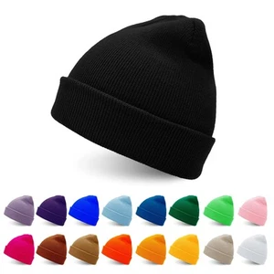Beanies Hats for Men Women Knit Hats Winter Beanies Men's Women's Knit Cuffed... - Picture 1 of 7