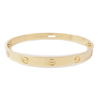 *15% DE DESCUENTO* Pulsera Cartier Love Oro Amarillo 18K #19 Foto 1 de 4