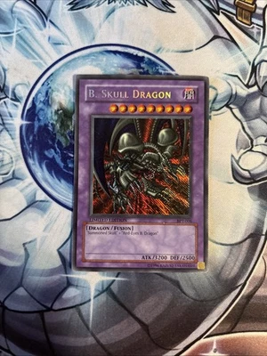 (13) Yu-Gi-Oh B. Skull Dragon BPT-006 Misprint Reverse Secret LP - Image 1 of 4