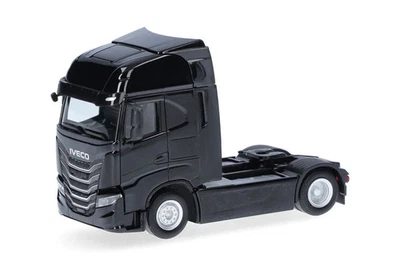 HERPA - Camion solo noir - IVECO S-Way facelift MY24 4x2 - 1/87 - HER319461 - Photo 1/4