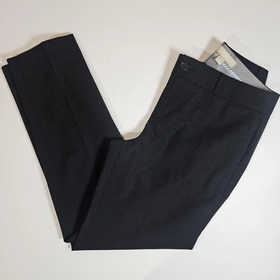 Banana Republic Pants Womens 2 Charcoal Martin Fit Wool Blend Lined Dress Work - Image 1 of 4