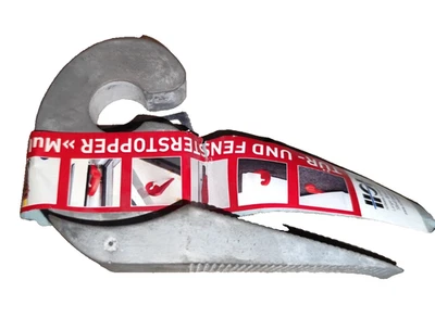 Stopper für Fenster und Tür Gummi grau 115x 80x 25mm B-Ware klemmschutz - Bild 1 von 2