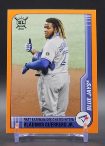 Topps Big League 2021 - Veteranos y novatos Vladimir Guerrero Jr. #200 naranja - Imagen 1 de 2