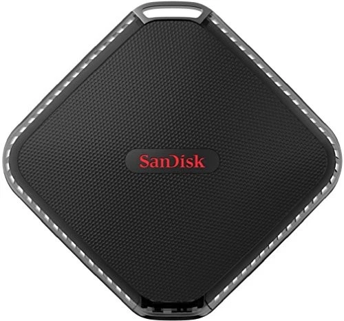 SanDisk Extreme 500 Portable SSD - 500gb - 415mb/s - Hard drive USB 3.0 Black - Bild 1 von 1