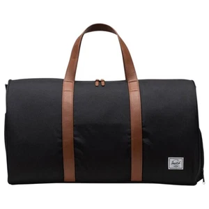 Unisex Herschel Novel Duffle Bag 43L Black Travel Bag - Picture 1 of 3
