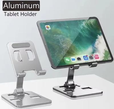 Universal AIT Aluminum Alloy Portable Tablet Holder For iPad Holder Tablet Stand - Image 1 of 4