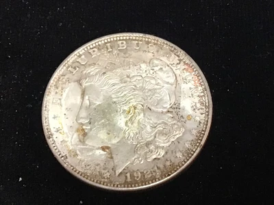 Recent Purchase 1921 P Morgan Silver Dollar. Circulated. - Image 1 of 2