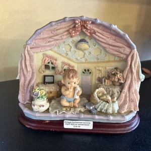 Vintage 1960s Baby Nightlight Lamp Underwriters Laboratories Nursery - Picture 1 of 3