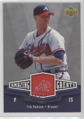 2006 Upper Deck Amazing Greats Tim Hudson #AG-TH - Image 1 of 2
